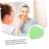 TOGEVAL 20PCS Gentle Exfoliating Facial Sponge Compressed Makeup Remover Pads for Skin Care Suitable for Daily Cleansing and Exfoliation Random Color view 2