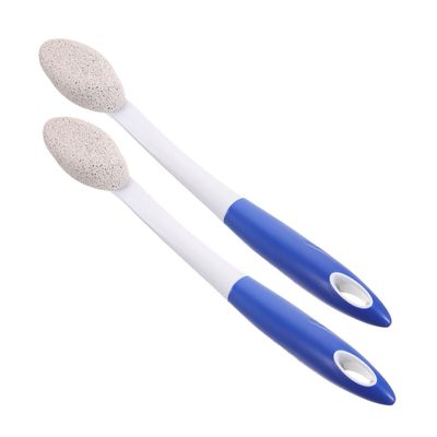 GALPADA 2pcs Ergonomic Foot Care Tools Volcanic Stone Foot Scraper Callus Remover for Dead Skin Pedicure Tools