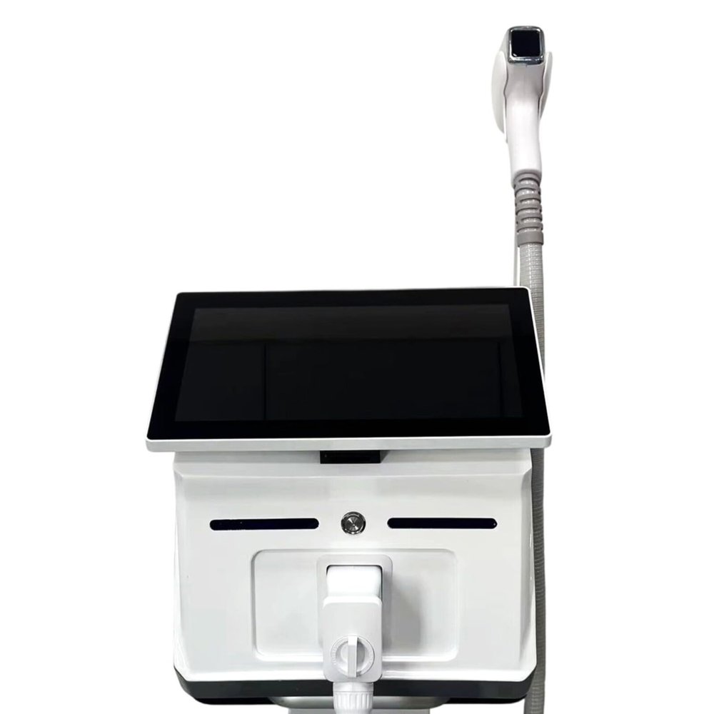 Proffesional Hair Removal Machine Ice Handle with Touch Screen Display Painless and Permanent Body Face Salon Beauty