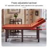 Adjustable Massage Table, 70/80cm Wide Physical Therapy Table, Salon Bed with Removable Headrest and Chest Space, Lash Table Bed for Beauty Salons, Hairdressing Studios, SPA view 3