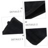 DEARMAMY 3sets 3pcs Exfoliating Makeup Removal Gloves for Gentle Facial Cleaning for Travel Practical Shower Use Neatly Stitched with Hanging Design Women 3pcs*3 view 3