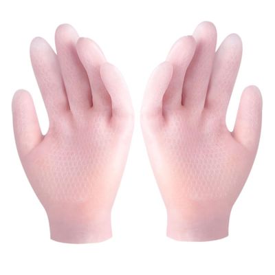 GALPADA 1Pair Moisturizing Sebs Hand Care Gloves for Softening Dry Cracked Skin Breathable Reusable and Washable Hand Treatment Covers for Intensive Hydration and Comfort
