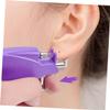 GALPADA 1Set Stainless Steel Ear Tool Safe Convenient Self Piercer Kit for Ears Navel Easy to Use Mechanically Designed Device Purple Random Color view 3