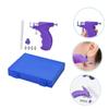 GALPADA 1Set Stainless Steel Ear Tool Safe Convenient Self Piercer Kit for Ears Navel Easy to Use Mechanically Designed Device Purple Random Color view 4