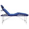 Blue Foldable Massage Table 4 Zones with Aluminum Frame,Health & Beauty,Personal Care,Massage & Relaxation,Massage Tables,110097 view 4