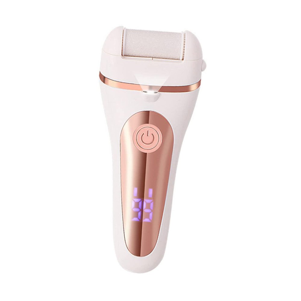 Ipetboom Electric Waterproof Foot Callus Remover Digital Display Pedicure Tool for Smooth Feet Effective Dead Skin Exfoliator for Home Use