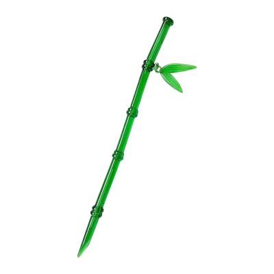 Asian Hair Sticks | Bamboos Shape Hair Chopsticks for Women | Pins Bun Holder Decorative Resin Headpieces Hairpin for Tea Art Display Banquet Etiquette Daily Use