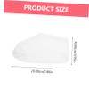 BAZEITFLOW 4pairs Moisturizing Cotton Spandex Socks for Dry Cracked Feet Non- Foot Covers Breathable and Skin-Friendly Design for Daily Home view 2