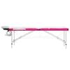 3-Zone Foldable Massage Table Aluminum White and Pink,Health & Beauty,Personal Care,Massage & Relaxation,Massage Tables,110242 view 3
