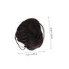Beaupretty 2pcs Clip Hair Buns for Women Lightweight Updo Ponytail Hairpiece Faux Bun Extensions for Natural Look for Weddings Proms and Evenings view 2