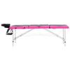 4-Zone Foldable Massage Table Aluminum Black and Pink,Health & Beauty,Personal Care,Massage & Relaxation,Massage Tables,110248 view 3