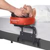 Master Massage Deluxe Universal Size Face Cradle with Cushion for Massage Table-Salon Bed Headrest Cradle-6 Way Adjustable Face Pillow Cushion Support (Red) view 1