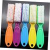 LIFKOME 10pcs Long Handle Fingernail Brush Set Nail Cleaning Brushes for Manicure Care Stiff Bristles for Professional and Home Use Random Color view 3
