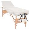 3-Zone Folding Massage Table 3.9" Thick White,Health & Beauty,Personal Care,Massage & Relaxation,Massage Tables,110152 view 2