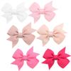 CORHAD 12Pcs Boys and Girls Handmade Bow Clips for Girls Small Grosgrain Hair Barrettes Alligator Clips Baby Hair Accessories for Toddlers and Newborns view 1