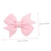 CORHAD 12Pcs Boys and Girls Handmade Bow Clips for Girls Small Grosgrain Hair Barrettes Alligator Clips Baby Hair Accessories for Toddlers and Newborns view 3