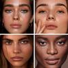 8PCS Glitter Freckles, Glitter Freckles Face Tattoo, Sparkle Freckles for Women and Kids, Cute Star Waterproof Gold Temporary Face Tattoos Glitter Glow Up Patches (8PCSA Holographic Multicolor) view 4