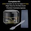 Complete Kit-Lace Wig Knots, Holes & Grid Concealer/Eraser/Hider -Real Scalp Effect, Sweat & Water Proof 30 ML Jar with Magic Strip & Spatula, 30 Uses, No Bleach (Caramel Brown) view 2