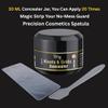 Complete Kit-Lace Wig Knots, Holes & Grid Concealer/Eraser/Hider -Real Scalp Effect, Sweat & Water Proof 30 ML Jar with Magic Strip & Spatula, 30 Uses, No Bleach (Caramel Brown) view 3