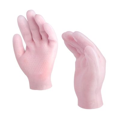 Ipetboom 1Pair Moisturizing Hand Care Gloves Skin Friendly Sebs Treatment for Dry Hands Washable Reusable for Overnight Use with Moisturizing