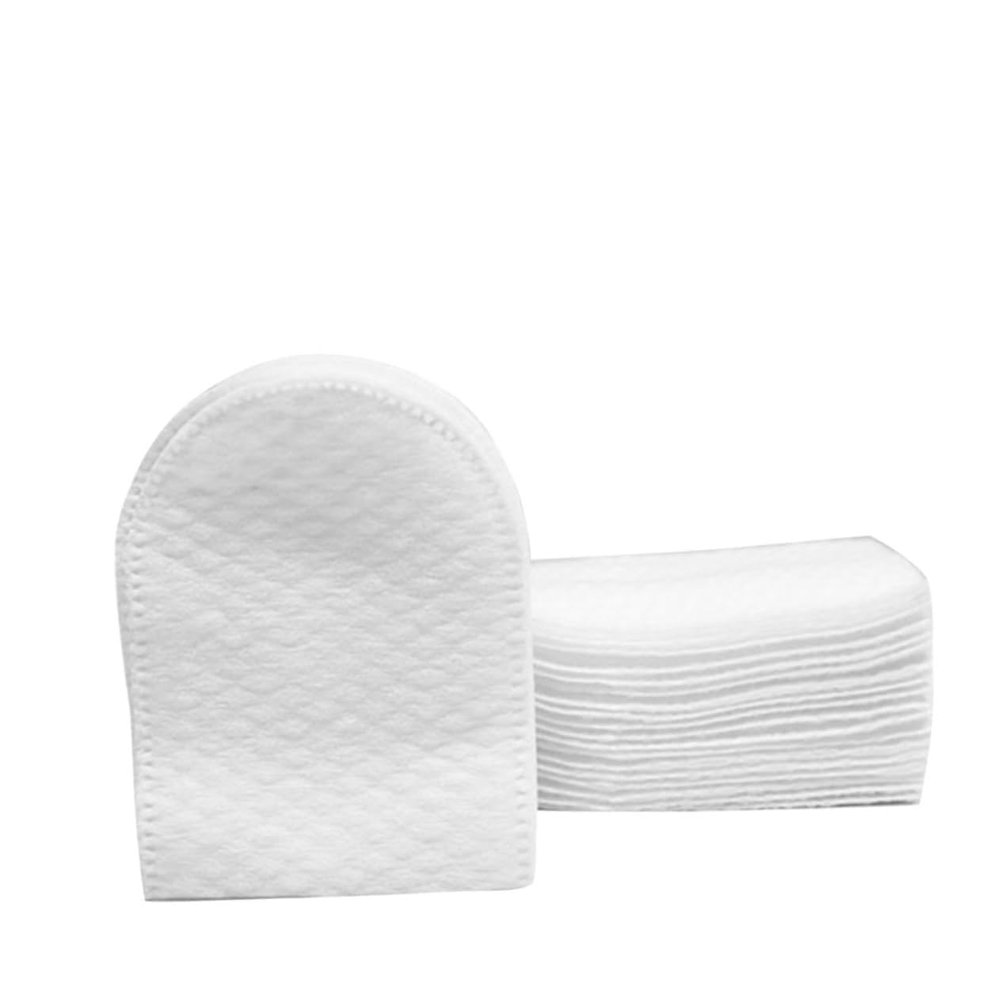 WOFASHPURET 240pcs Cotton Pads for Face Reusable U-Shaped Makeup Facial Pads Makeup Removal Skincare for Women