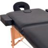 2-Zone Folding Massage Table 3.9" Thick Black,Health & Beauty,Personal Care,Massage & Relaxation,Massage Tables,110151 view 4