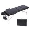 Adjustable Massage Table, Portable Esthetician Bed with U-Shaped Headrest, Foldable Physical Therapy Tattoo Table for Beauty Salon, Professional Massage Shop, Family view 1
