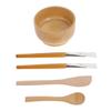 Ipetboom 1 Set Facial Mask Bowl and Applicator Brush Kit Beauty Mask Mixing Tools for DIY Skincare Includes Spoon and Stirring Stick Portable for Home and Travel Use view 1