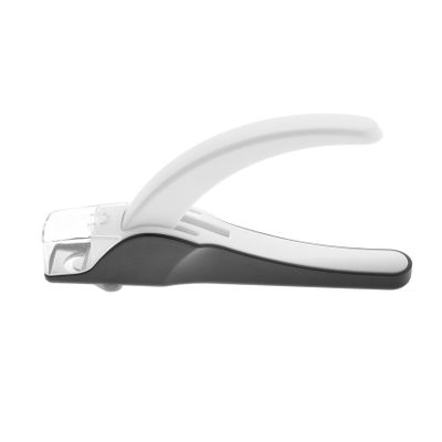 Healeved Stainless Steel Nail Clippers for False Nails 1 Piece U-Shaped Cutter Sanding Handle Manicure Tool and