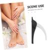 Healeved Stainless Steel Nail Clippers for False Nails 1 Piece U-Shaped Cutter Sanding Handle Manicure Tool and view 3