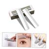 LIFKOME 100pcs Eyebrow Trimmer Blades Safe Hair Trimming Tool for Precision Eyebrow Shaping for Facial Hair Removal Painless Grooming for Women and Men view 3