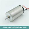1pc Micro 26.5mm*46mm Big Coreless Motor High Speed Large Dual Ball Bearing Engine 5V-12V 8V 19000RPMDIY Tattoo Machine view 4