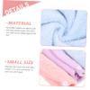 BAZEITFLOW 3pcs Hair Drying Towels for Women Absorbent Coral Fleece Wraps Quick Dry Hair Caps for Travel Reduces Frizz Convenient view 4