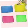 LALADEFIEE 4Pcs Exfoliating Nylon Bath Towels Yellow Green Blue Pink Back Scrubber Wash Cloth for Smooth Skin Removes Dead Skin and Grease view 4