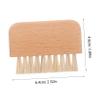 WOFASHPURET Nail Brush with Wooden Handle Portable Cleaning Tool for Fingernails and Toenails Nail Dust Brush for Under Nail Cleaning Gentle Exfoliation for Satisfying view 2