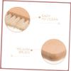 WOFASHPURET Nail Brush with Wooden Handle Portable Cleaning Tool for Fingernails and Toenails Nail Dust Brush for Under Nail Cleaning Gentle Exfoliation for Satisfying view 3