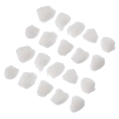 12bags Cotton Beauty Care Cosmetic for First Aid and Cleaning Non- Degreasing Cotton for Home Use and Personal Care