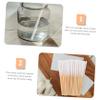 AUTSUPPL 300pcs Thick Bamboo Cotton Swabs for Makeup and Beauty Care Pointed Tips Portable and Convenient for Personal Care and Spa view 2