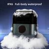 Electric Foil Shaver for Men & Women, Dual-Head USB Rechargeable Razor with 2 Precision Foil Blades, IPX6 Waterproof Wet & Dry Shaver, Portable Grooming Kit for Home, Office & Travel view 4