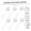 BAZEITFLOW 6pcs Nail Cleaning Brush Set Cover Round Head Fingernail Scrubbing Brushes for Manicure and Dust Removal Suitable for Home Use view 3