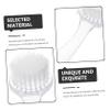 BAZEITFLOW 6pcs Nail Cleaning Brush Set Cover Round Head Fingernail Scrubbing Brushes for Manicure and Dust Removal Suitable for Home Use view 4