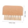 Beavorty Boar Bristle Brush Nail Brush Fingernail Cleaning Tool Wooden Handle Toes view 2