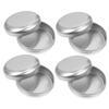 Alipis 4Pcs Aluminum Soap Case Multi-Functional Soap Container Waterproof Drainage Design for Travel and Makeup Compact Storage for Household Accessories view 1