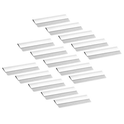 GALPADA 100pcs Eyebrow Razor Blades for Shaping Single Blade Eyebrow Trimmer Tool for Women Precise Makeup Grooming for Facial Hair Removal