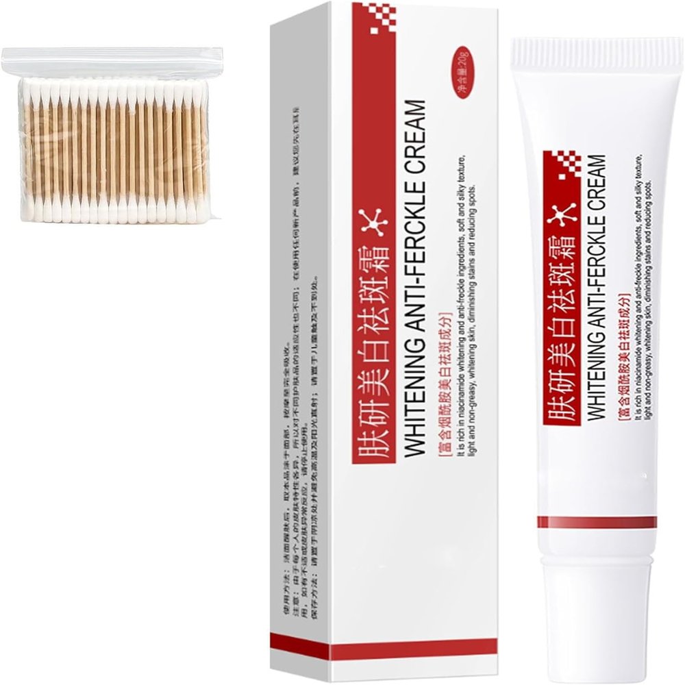  and Anti-Freckle Cream, Freckle Cream, Acne Scar Removal Treatment , Pigmentation Removal  for Face,Moisturizes and Brightens Skin (1)