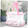 Beaupretty 1Set Makeup Brush Cleaning Mat Drying Net Silicone Makeup Brush Scrubber Bowl for Easy Cleaning Efficient Drying of Makeup Brushes Sponges for All Makeup Tools view 4