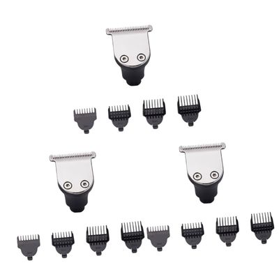 FOMIYES 1PC Electric Beard Shaver Accessory Metal Clipper Head with Limit Combs for Three Head Electric Razors Safe Hair Trimming for Home and Professional Salon Use Durable and Easy to