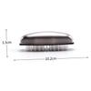 FOMIYES 2pcs Stainless Steel Nail Cleaning Brush Durable Nylon Bristles for Fingernail and Home Gap Cleaning Lightweight and Portable Design view 2