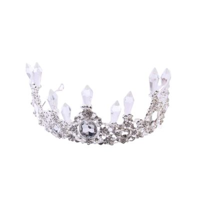 DEARMAMY Shape Bride Crown Delicate Headwear for Women Elegant Headdress and Cake Decoration present for Birthday and Special Occasions Stunning Design
