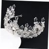 DEARMAMY Shape Bride Crown Delicate Headwear for Women Elegant Headdress and Cake Decoration present for Birthday and Special Occasions Stunning Design view 3
